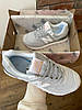 Жіночі кросівки New Balance 574 Gray Pink сіро-рожеві Нью Беланс замш сітка весна осінь літо, фото 5