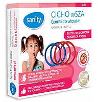 Sanity Cicho Lice резинки для волос от вшей 4 шт. (6647508)