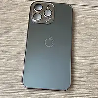 Чохол на айфон 14 про макс скляний з магсейф сірий. Чохол на iPhone 14 Pro Max скляний с Magsafe