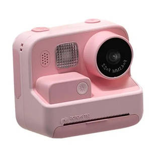 Дитячий фотоапарат Infinity K27 Kool Family Print Camera Pink (2 рулона паперу в комплекті) (Уцінений)
