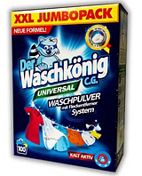 Стиральный порошок Waschkonig Universal 6,5 кг к/к, 100 стирок Сохраняет цвета яркими и насыщенными