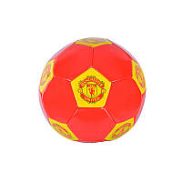 М'яч футбольний Bambi YW0244 №5, PVC діаметр 21,3 см (Червоний) Adore