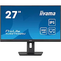 Монитор 27" IIYAMA ProLite XUB2792QSU-B6 IPS безрамочный/поворотный экран Черный