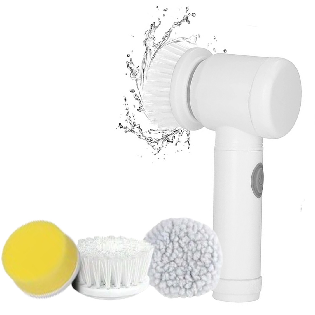 Щітка для збирання електрична 5 в 1 Magic Brush Бездротова щітка для збирання з насадками