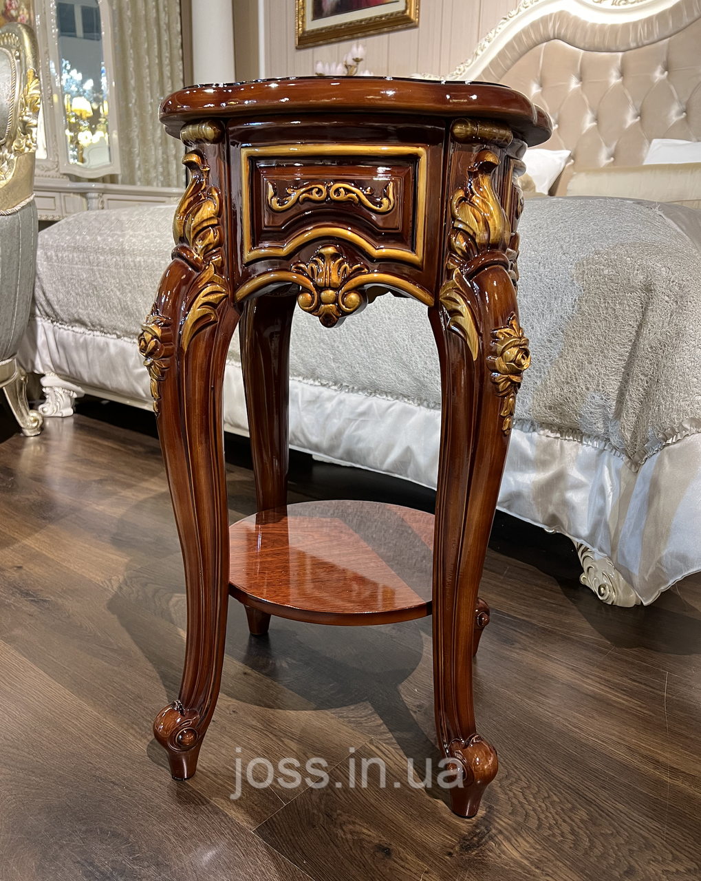 Підставка для квітів дерев'яна 38x38x82 см JOSS  Аристокра-С