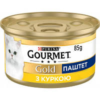 Паштет для кошек Purina Gourmet Gold. С курицей 85 г (7613031381494) p