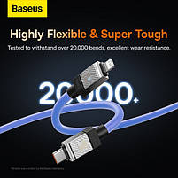 Кабель Baseus CoolPlay Series Type-C to Lightning 20W (1m), фото 3