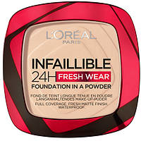 L'Oreal Paris Infaillible 24H Fresh Wear Foundation In A Powder матирующая пудровая основа 20 цветов слоновой