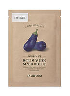 SKINFOOD Eggplant Sous Vide Mask Sheet разглаживающая и увлажняющая тканевая маска 22 г (7263900)