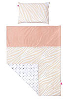 Материнство Salmon Zebra набор для дошкольников одеяло с подушкой (7057862)