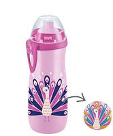 Nuk Sports Cup Камелеон Лапа бутылка для воды фиолетовый 450 мл (7059344)
