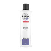 NIOXIN System 5 Cleanser Shampoo очищающий шампунь для слегка редеющих и химически обработанных волос 300 мл