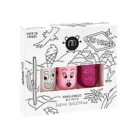 Nailmatic Kids Las Vegas набор лаков для ногтей Супер 8 мл + Bella 8 мл + Sheepy 8 мл (7240861)