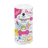 Nailmatic Kids Foaming & Colored Bath Salts пенящаяся соль для ванн для детей розовая 250г (7240869)