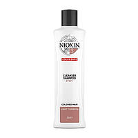 Nioxin System 3 Cleanser Shampoo очищающий шампунь для слегка редеющих окрашенных волос 300 мл (7241180)