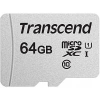 Карта пам'яті Transcend 64GB microSDXC class 10 UHS-I U1 TS64GUSD300S l