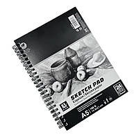 Альбом для эскизов скетчбук А5 24арк 160г/м2 Art Nation SketchPad на спирали 6005-S