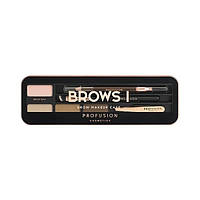 Profusion Brows and Makeup Case многофункциональная палетка для макияжа бровей (7570316)