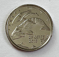 Канада 25 центів 2013, Життя на півночі. Кіти