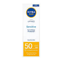 Nivea Sun Sensitive защитный крем для лица для чувствительной кожи SPF50 50 мл (7473695)