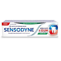 Sensodyne Hypersensitivity & Gums зубная паста с фтором для сверхчувствительных зубов и десен вкус мяты 75 мл