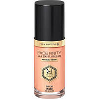 Max Factor Facefinity All Day Flawless 3в1 тональный крем для лица бронза № С80 30 мл. (7451915)