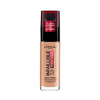 L'Oreal Paris Infallible 32H Fresh Wear Foundation стойкий тональный крем для лица 160 Rose Linen 30 мл