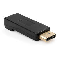 Переходник Display Port M to HDMI F Vinga VCPADPF2HDMIMBK l