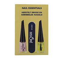 Herome Nail Essentials набор: масло для ногтей 4 мл + полировщик + основа для ногтей 4 мл (7475174)