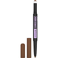 Maybelline Express Brow Satin Duo двусторонний карандаш для бровей 02 Medium Brown 071 г (7233577)