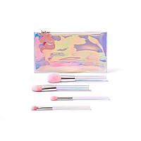 Makeup Revolution I Heart Revolution Unicorn Heart Glow Brush Set набор кистей для макияжа 4 шт. (7300721)