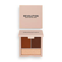 Makeup Revolution Face Powder Contour Compact легкий набор для контуринга 1 шт. (7255309)