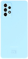 Задняя крышка Samsung A725 Galaxy A72/A726B синяя Awesome Blue оригинал + стекло камеры