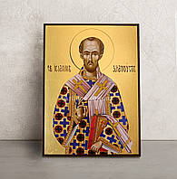Икона Святитель Иоанн Златоуст 14 Х 19 см