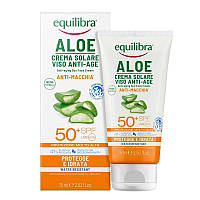 Equilibra Aloe Solare солнцезащитный крем для лица SPF50+ UVA/UVB 75 мл (7478793)