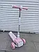 Самокат дитячий Scooter колеса зі світлом, фара на кермі, складаний із музикою, фото 5
