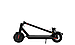Електросамокат E-Scooter M9-3 складаний 350 Вт, чорний, фото 2