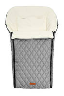 Sensillo, спальный мешок для коляски с флисом, стеганый, серый (7336148)