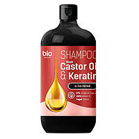 Bio Naturell шампунь с черным касторовым маслом и кератином для всех типов волос 946 мл (7482954)