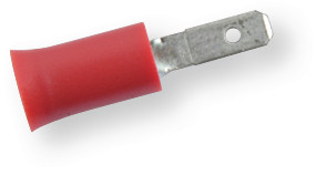 Клемма обжимная изолированная ПАПА красная 2,8х0,5 мм - фото 1 - id-p409933531