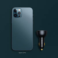 Автомобільний зарядний пристрій Baseus Qualcomm 160W (2xType-C+USB) + Кабель Type-C+Type-C 100W, фото 9