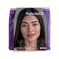 Refectocil Mini Starter Kit стартовый набор для окрашивания бровей и ресниц. (7597406)