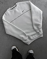 Кофта найк чоловічий білий світшот nike для чоловіка N9 - white Adore