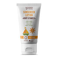 Wooden Spoon Baby & Family Sunscreen Lotion солнцезащитный лосьон для детей и всей семьи SPF30 150 мл