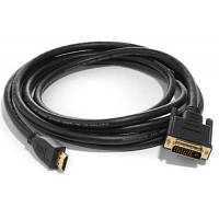 Кабель мультимедийный HDMI to DVI 24+1 3.0m Atcom 3810 l