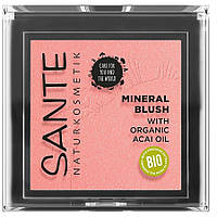 Sante Mineral Blush натуральные минеральные румяна оттенок 01 Mellow Peach 5 г (7566812)