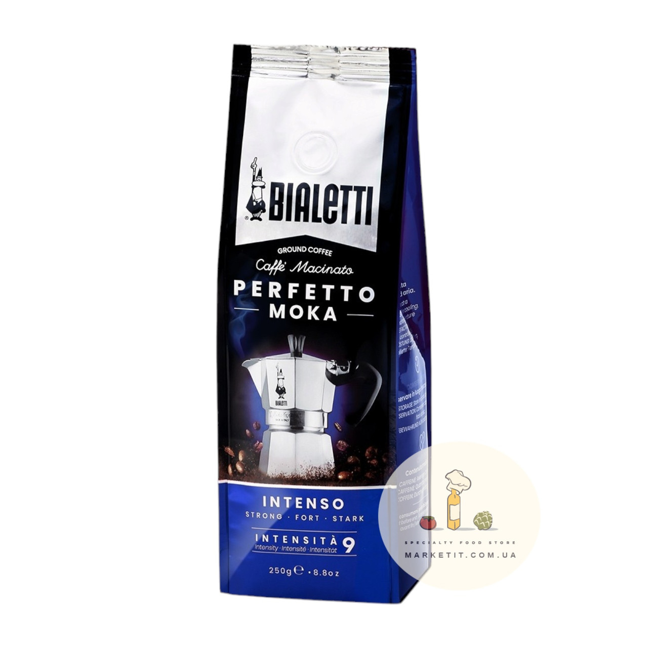 Мелена кава Bialetti Perfect Moka Intenso 250 г.