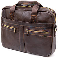 Сумка для ноутбука Vintage Коричневая сумка кожаная мужская Adore Сумка для ноутбука Vintage Коричнева сумка