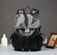Модный городской мужской рюкзак черный Adore Модний міський чоловічий рюкзак чорний