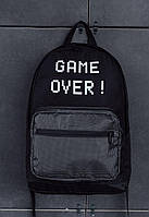 Рюкзак для мужской черный Staff Game over 25L black Adore Рюкзак для чоловіча чорний Staff Game over 25L black